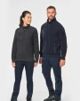 Laines polaires personnalisable WK. DESIGNED TO WORK Polaire écoresponsable col zippé unisexe