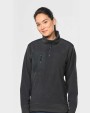 Laines polaires personnalisable WK. DESIGNED TO WORK Polaire écoresponsable col zippé unisexe