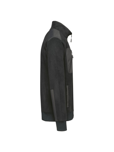 WK. DESIGNED TO WORK Polaire écoresponsable col zippé unisexe /api/colors/3664e9be-231a-44a8-bacd-707b001b474c personnalisable