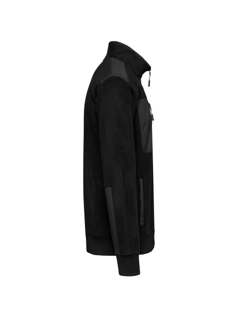 WK. DESIGNED TO WORK Polaire écoresponsable col zippé unisexe /api/colors/b9fdad4a-5e94-45cb-8c03-c08b349b28c3 personnalisable