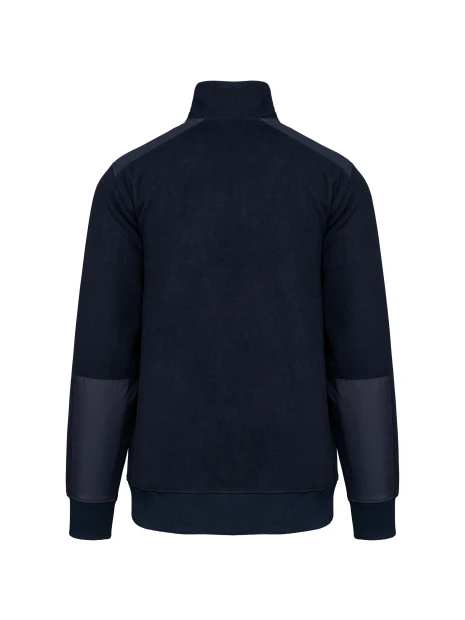 WK. DESIGNED TO WORK Polaire écoresponsable col zippé unisexe /api/colors/b68891a9-1d28-4f7a-8deb-775c45027afd personnalisable