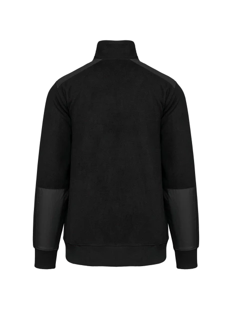 WK. DESIGNED TO WORK Polaire écoresponsable col zippé unisexe /api/colors/b9fdad4a-5e94-45cb-8c03-c08b349b28c3 personnalisable