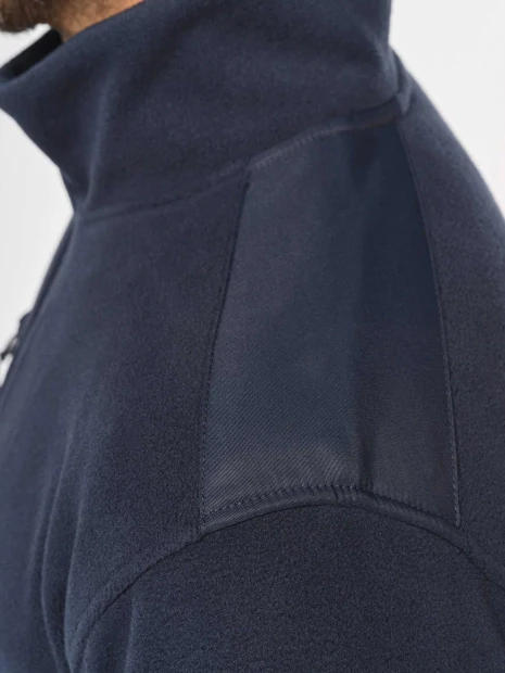 Laines polaires à personnaliser WK. DESIGNED TO WORK Polaire écoresponsable col zippé unisexe 