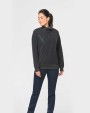 WK. DESIGNED TO WORK Umweltfreundlicher Fleecepullover mit Reißverschlusskragen, Unisex Polar Fleeces personalisierbar