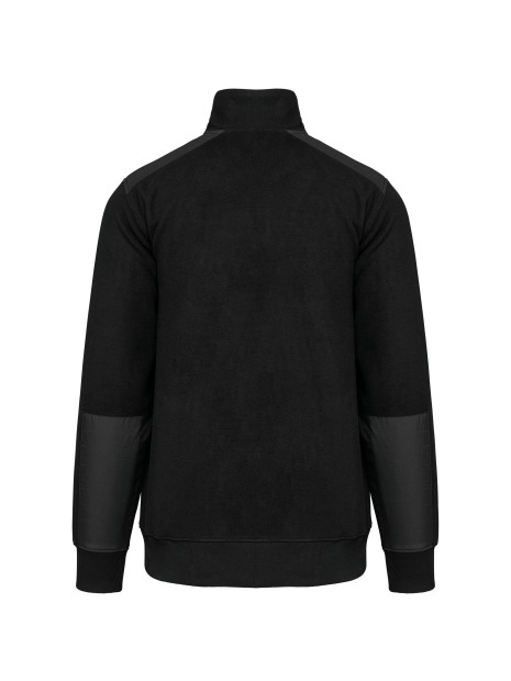 WK. DESIGNED TO WORK Polaire écoresponsable col zippé unisexe /api/colors/b9fdad4a-5e94-45cb-8c03-c08b349b28c3 personnalisable