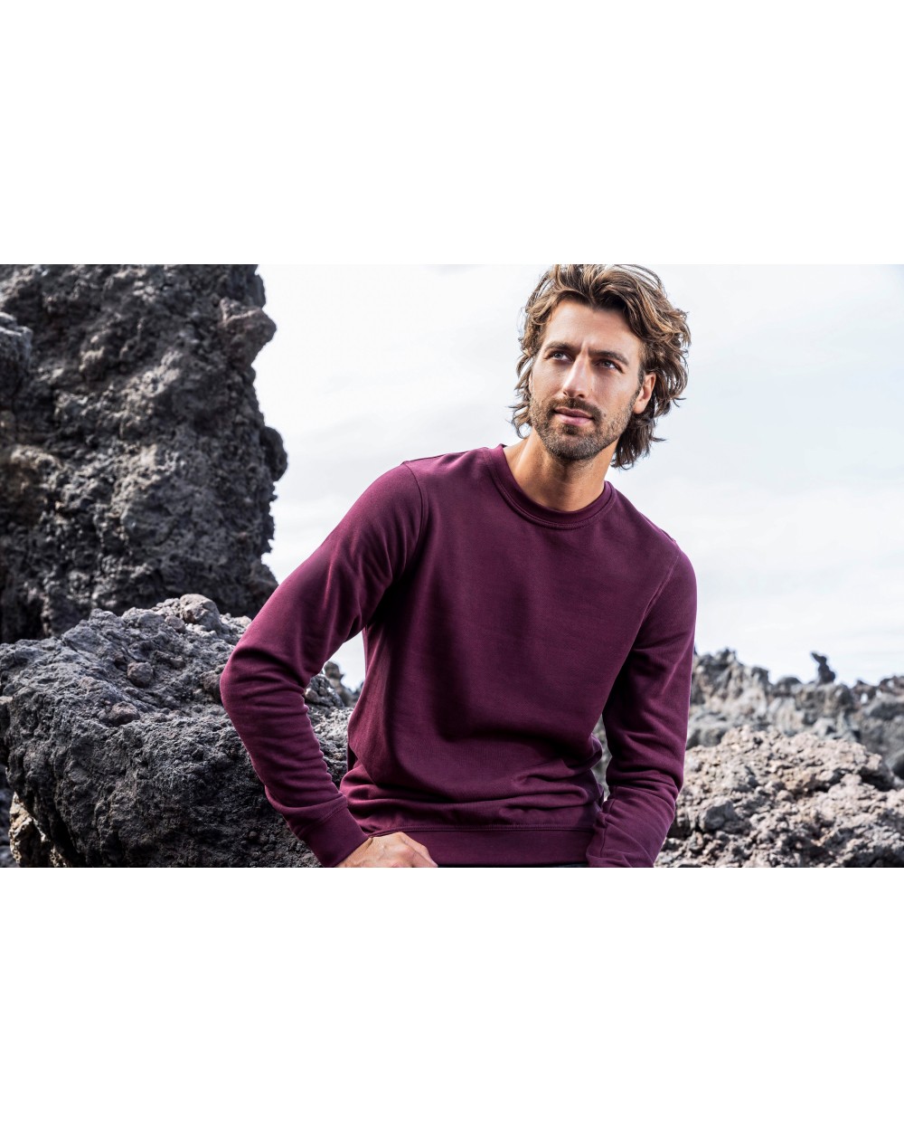 Sweaters & hoodies PROMODORO New Men`s Sweater 80/20 voor bedrukking &amp; borduring