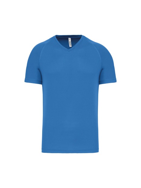 PROACT T-shirt de sport manches courtes col v homme /api/colors/ba86c6d9-4a86-4da2-a3b0-0c3c75503a53 personnalisable