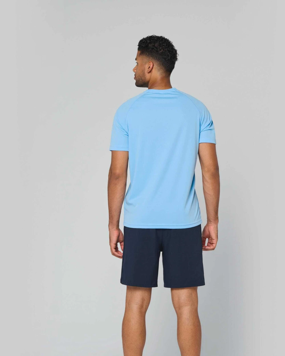 T-Shirts personnalisable PROACT T-shirt de sport manches courtes col v homme