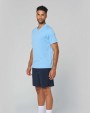 PROACT Herren Kurzarm-Sportshirt mit V-Ausschnitt T-Shirts personalisierbar