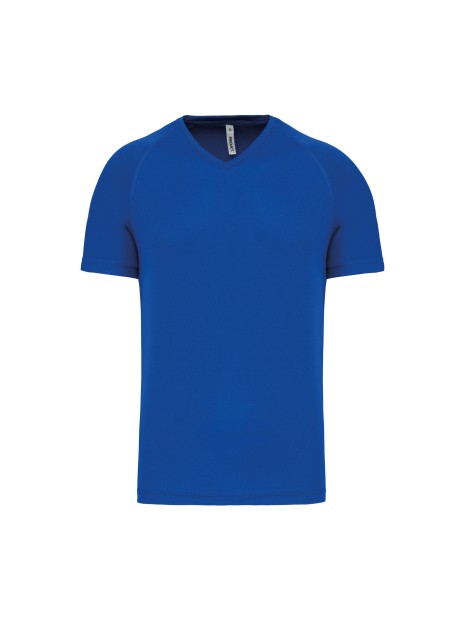 PROACT T-shirt de sport manches courtes col v homme /api/colors/63e0cb84-1e08-4155-9a08-d4cc5df78ce3 personnalisable