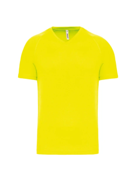 PROACT T-shirt de sport manches courtes col v homme /api/colors/5d003b4f-b042-4d2a-ac63-7e7753dabb12 personnalisable