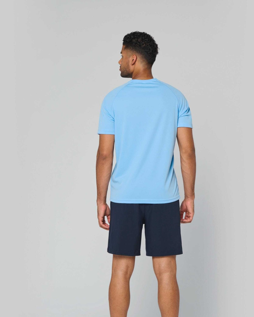 T-Shirts personnalisable PROACT T-shirt de sport manches courtes col v homme