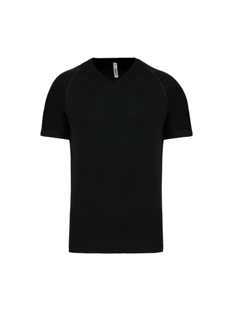 PROACT T-shirt de sport manches courtes col v homme /api/colors/b9fdad4a-5e94-45cb-8c03-c08b349b28c3 personnalisable