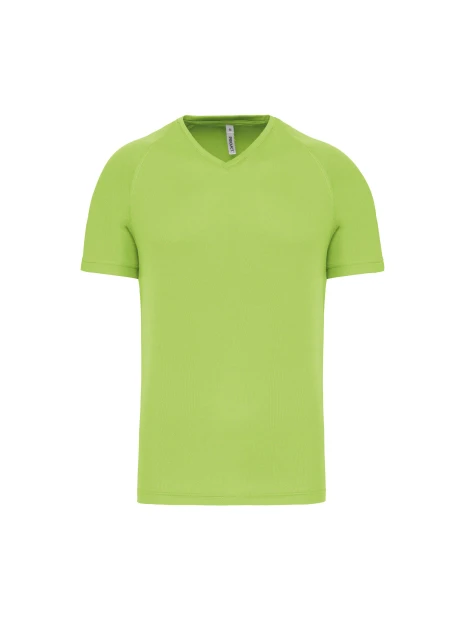 PROACT T-shirt de sport manches courtes col v homme /api/colors/8facb4b8-f974-4489-9f35-f89e0fd34bf7 personnalisable