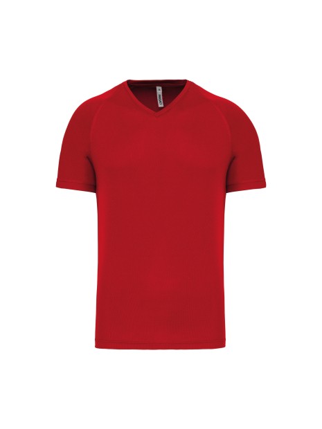PROACT T-shirt de sport manches courtes col v homme /api/colors/c953313a-9c9d-493b-934e-ddcf8fada2ae personnalisable