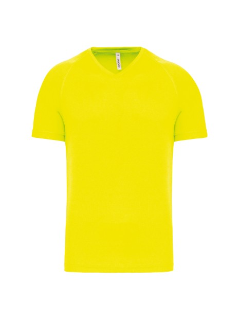 PROACT T-shirt de sport manches courtes col v homme /api/colors/5d003b4f-b042-4d2a-ac63-7e7753dabb12 personnalisable