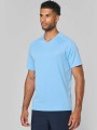 T-Shirts à personnaliser PROACT T-shirt de sport manches courtes col v homme 