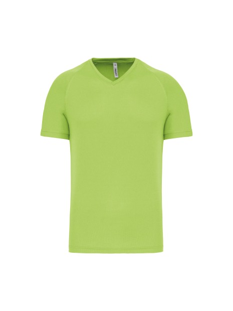 PROACT T-shirt de sport manches courtes col v homme /api/colors/8facb4b8-f974-4489-9f35-f89e0fd34bf7 personnalisable
