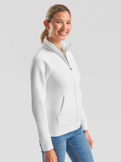 Sweat-shirts à personnaliser FOL Veste femme molleton zippée Premium (62-116-0) 