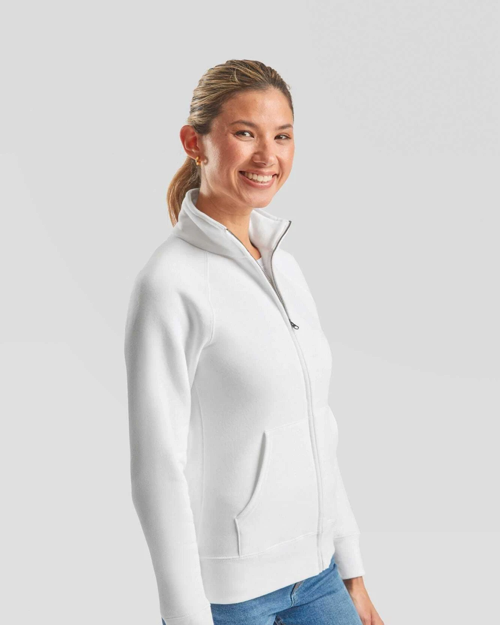 Sweat-shirts personnalisable FOL Veste femme molleton zippée Premium (62-116-0)