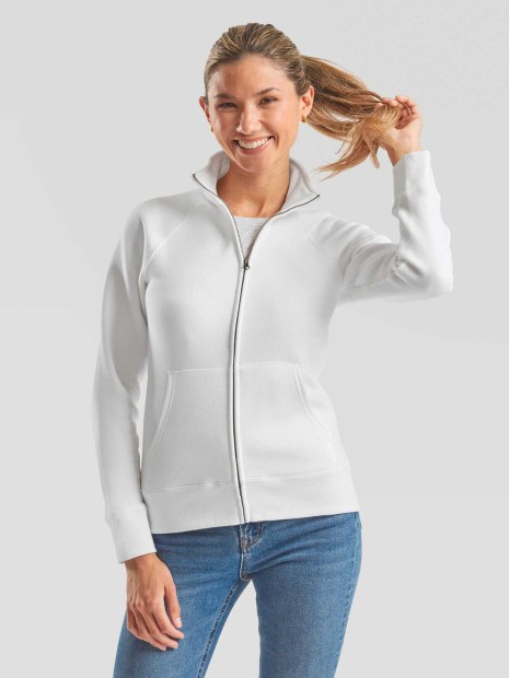Sweat-shirts à personnaliser FOL Veste femme molleton zippée Premium (62-116-0) 