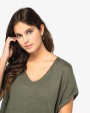 SPASSO Overall aus Leinenstrickstoff mit kurzen Ärmeln für Damen Kleider personalisierbar