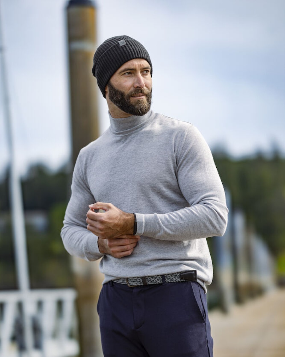 Pulls personnalisable CUTTER & BUCK Kennewick Rollerneck men