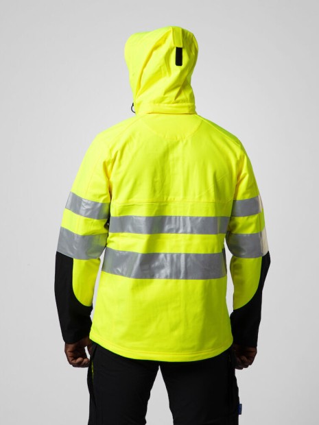 Softshells à personnaliser PROJOB 6419 PARKA SOFTSHELL - EN ISO 20471 CLASSE 3/2 