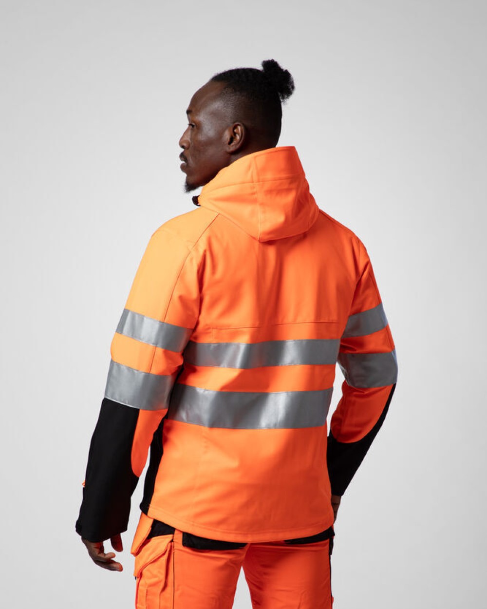 Softshells PROJOB 6419 ONGEVOERDE SIGNALISATIESOFTSHELL EN ISO 20471 KLASSE 3 voor bedrukking &amp; borduring