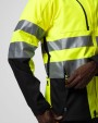 Softshells personnalisable PROJOB 6419 PARKA SOFTSHELL - EN ISO 20471 CLASSE 3/2