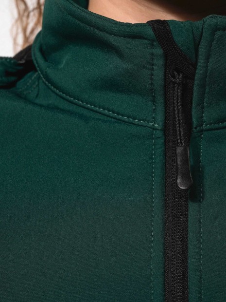 Softshells à personnaliser KARIBAN Veste softshell à capuche amovible femme 