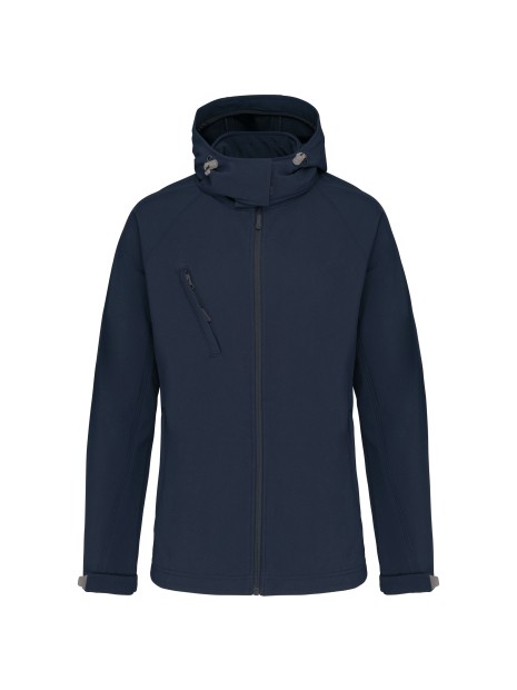 KARIBAN Veste softshell à capuche amovible femme /api/colors/b68891a9-1d28-4f7a-8deb-775c45027afd personnalisable