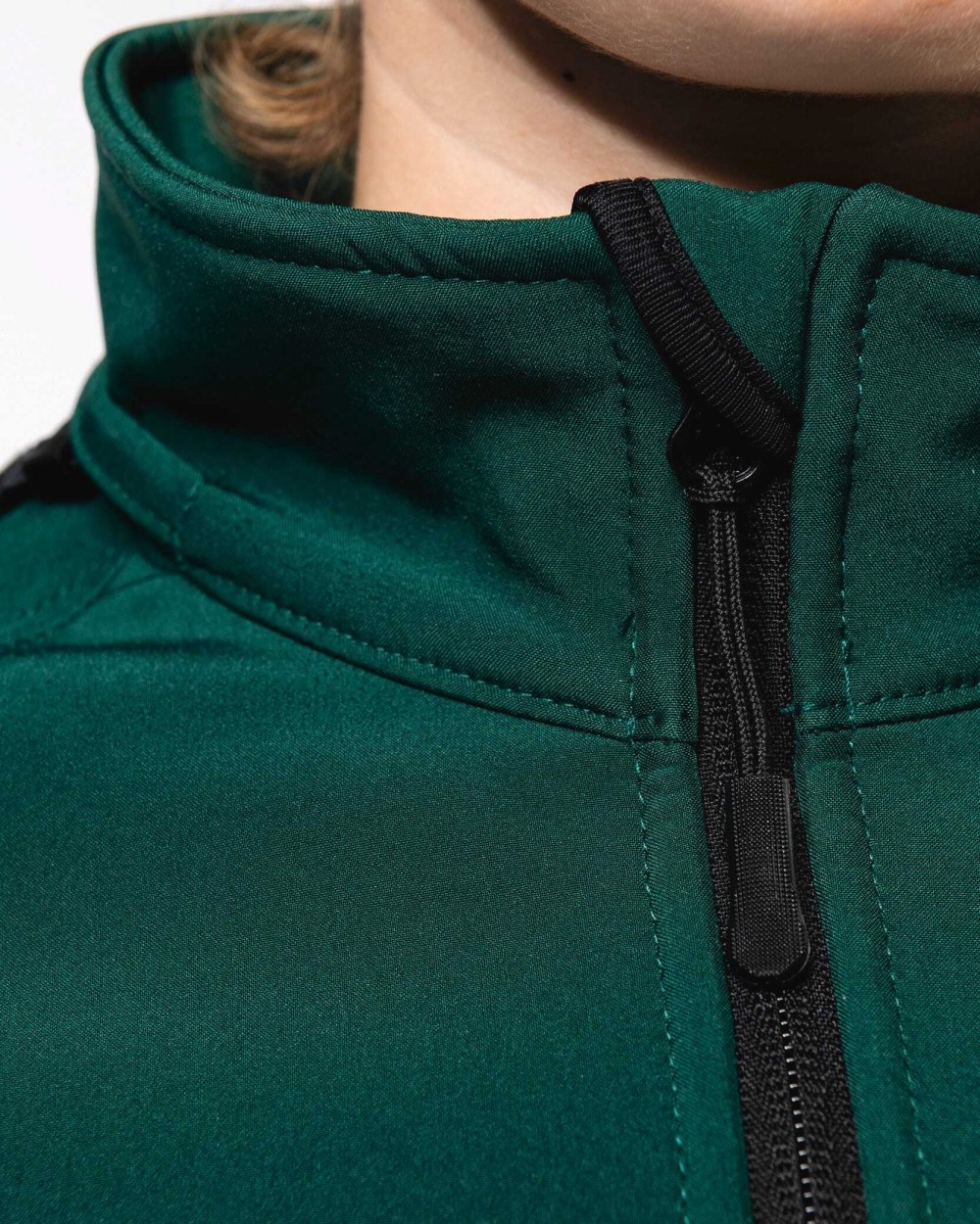 KARIBAN Damen Softshell-Jacke mit Abnehmbare Kapuze Softshells personalisierbar