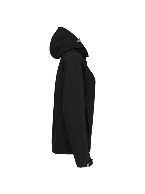 KARIBAN Veste softshell à capuche amovible femme /api/colors/b9fdad4a-5e94-45cb-8c03-c08b349b28c3 personnalisable