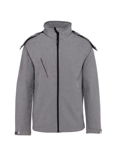 KARIBAN Veste softshell à capuche amovible femme /api/colors/1038ca1c-3674-4704-be3f-5f8dcf02a83f personnalisable