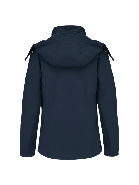 KARIBAN Veste softshell à capuche amovible femme /api/colors/b68891a9-1d28-4f7a-8deb-775c45027afd personnalisable