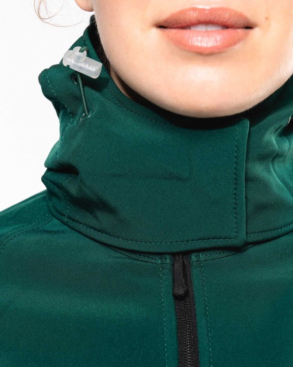 Softshells personnalisable KARIBAN Veste softshell à capuche amovible femme
