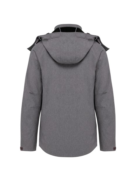 KARIBAN Veste softshell à capuche amovible femme /api/colors/1038ca1c-3674-4704-be3f-5f8dcf02a83f personnalisable