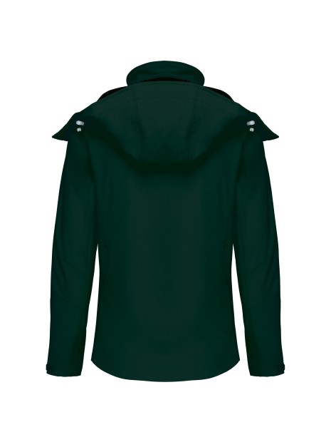 KARIBAN Veste softshell à capuche amovible femme /api/colors/703c36ed-7cf8-4ab1-a432-f578ca5c6bbd personnalisable