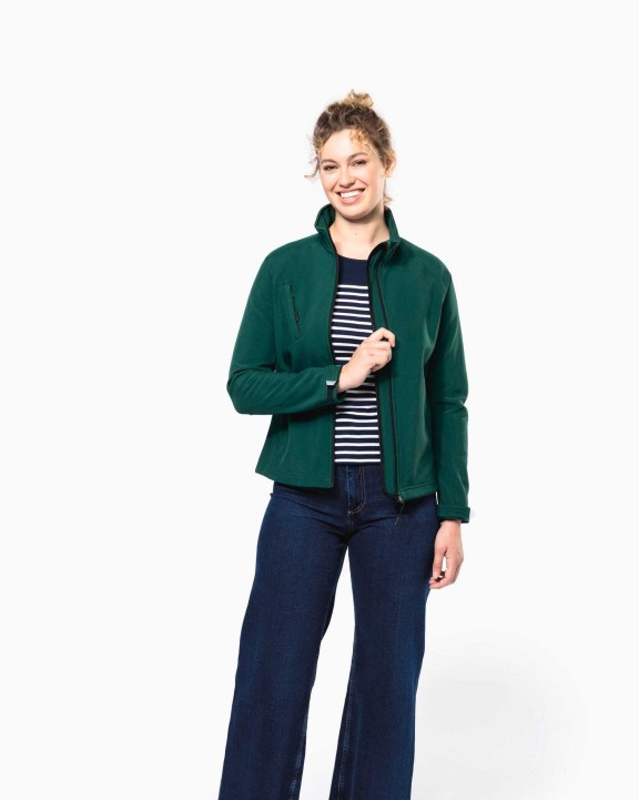 Softshells personnalisable KARIBAN Veste softshell à capuche amovible femme