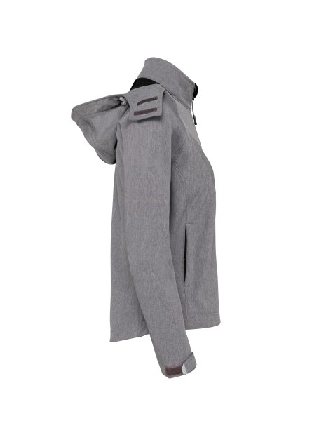 KARIBAN Veste softshell à capuche amovible femme /api/colors/1038ca1c-3674-4704-be3f-5f8dcf02a83f personnalisable