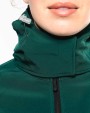 Softshells KARIBAN Dames softshell jas met afneembare capuchon voor bedrukking &amp; borduring