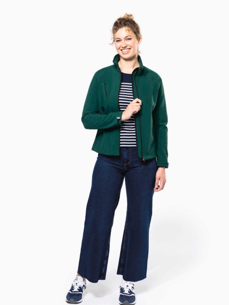 Softshells à personnaliser KARIBAN Veste softshell à capuche amovible femme 