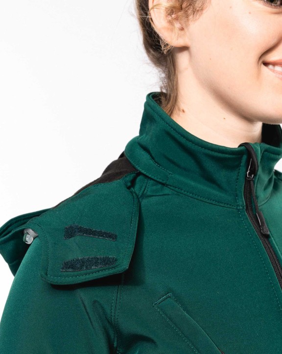 Softshells personnalisable KARIBAN Veste softshell à capuche amovible femme