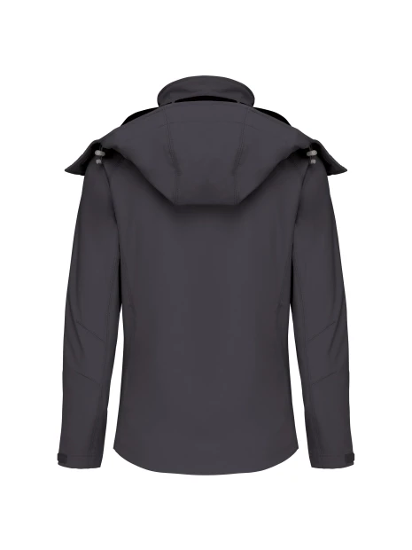 KARIBAN Veste softshell à capuche amovible femme /api/colors/20c94c25-18de-40b8-aaba-78338c33ca22 personnalisable
