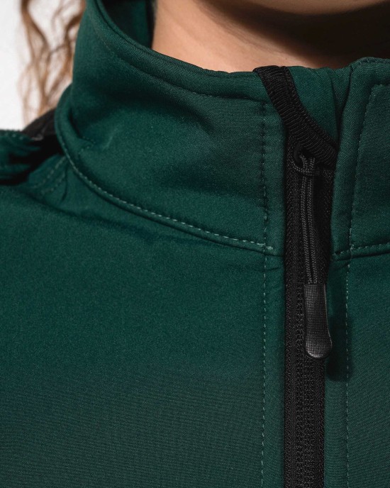 Softshells personnalisable Kariban Veste softshell à capuche amovible femme