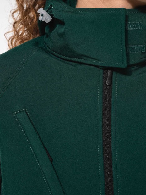 Softshells à personnaliser KARIBAN Veste softshell à capuche amovible femme 