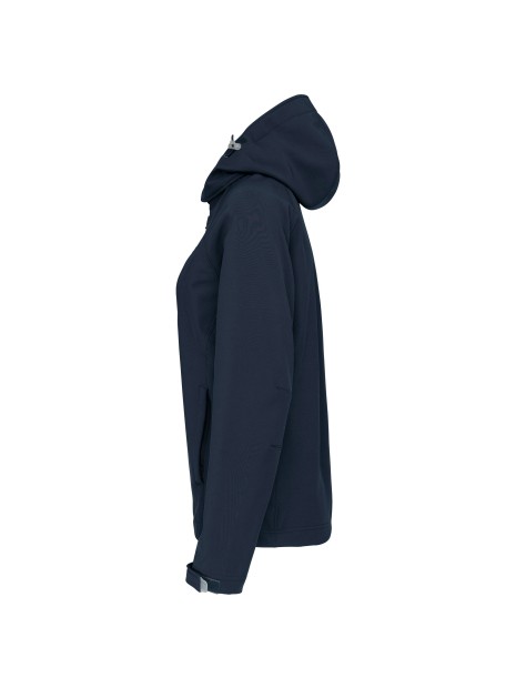 KARIBAN Veste softshell à capuche amovible femme /api/colors/b68891a9-1d28-4f7a-8deb-775c45027afd personnalisable