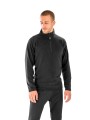 Laines polaires à personnaliser RESULT Micropolaire recyclée col zippé 