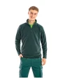 Laines polaires personnalisable RESULT Micropolaire recyclée col zippé